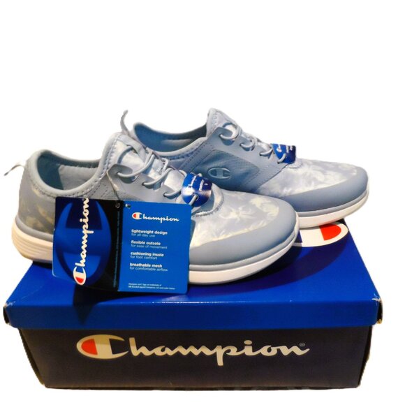 Champion blue slip on running shoes- NEW - Picture 4 of 5